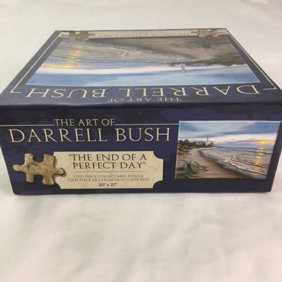 The Art of Darrell Bush The End of a Perfect Day 1000 Piece Puzzle - Picture 6 of 7
